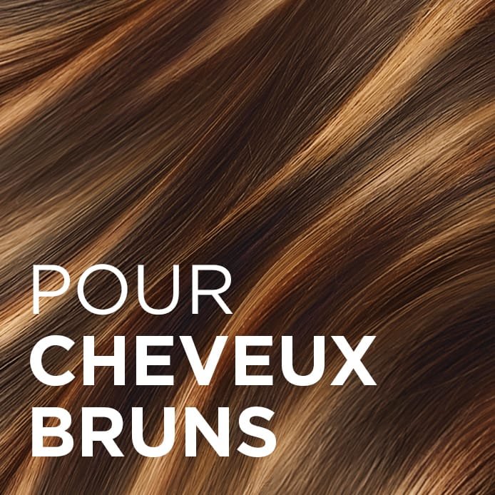Pour cheveux bruns